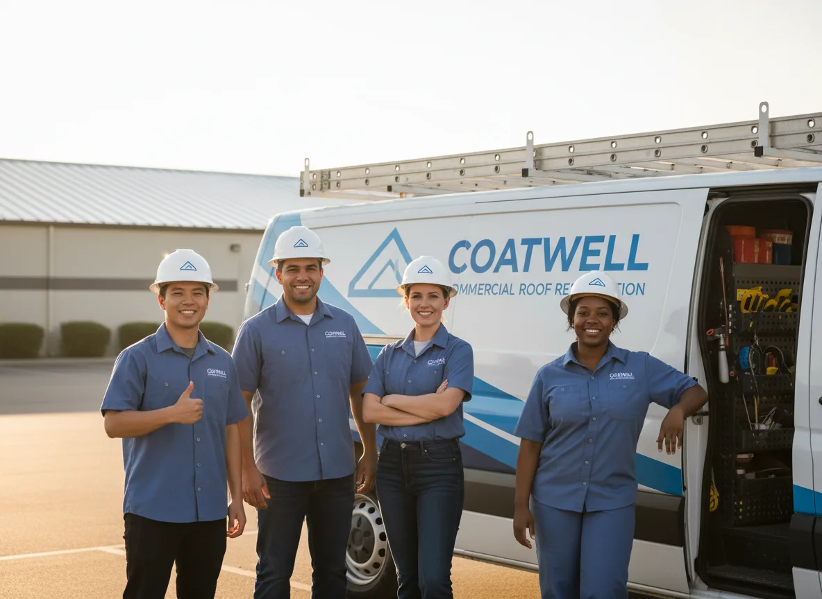 Commercial roof coating company in Snyder, OK